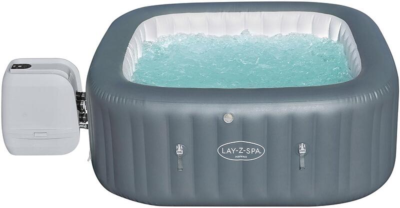 Bestway Bestway Lay-Z-Spa Hawaii Uppblåsbart Spabad 236x236x71cm 8 Personer 6039403
